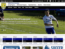 Tablet Screenshot of bedfordtitans.com